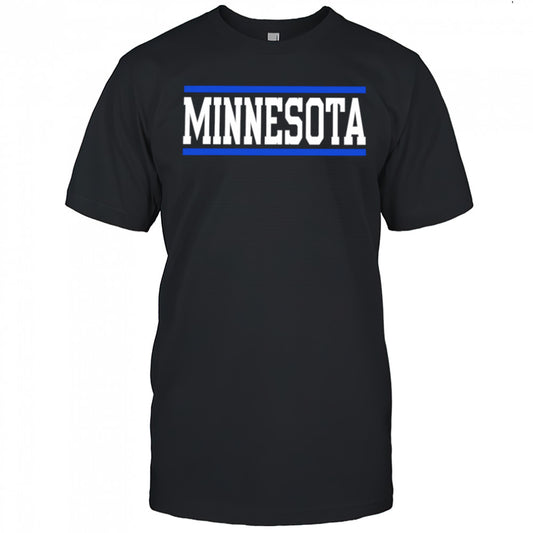 Minnesota horizontal lines shirt