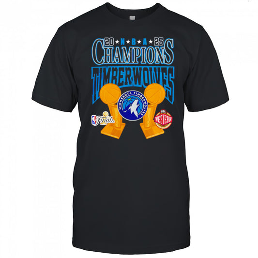 NBA Minnesota Timberwolves Big Champions 2025 shirt