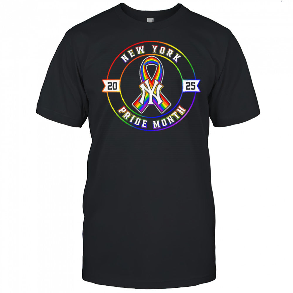New York Yankees Pride Month 2025 shirt