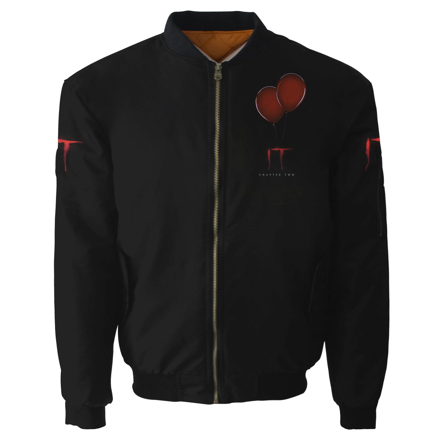 Customize It Movie Fans Bomber Jacket Air Force One Flight Jacket Mas082 Zipper