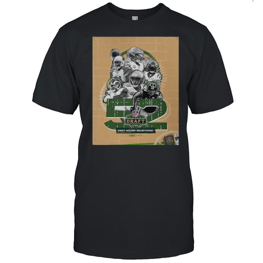 NFL Draft 2025 First Round Selections LSU Football 52 The Path To NFLSU T shirt