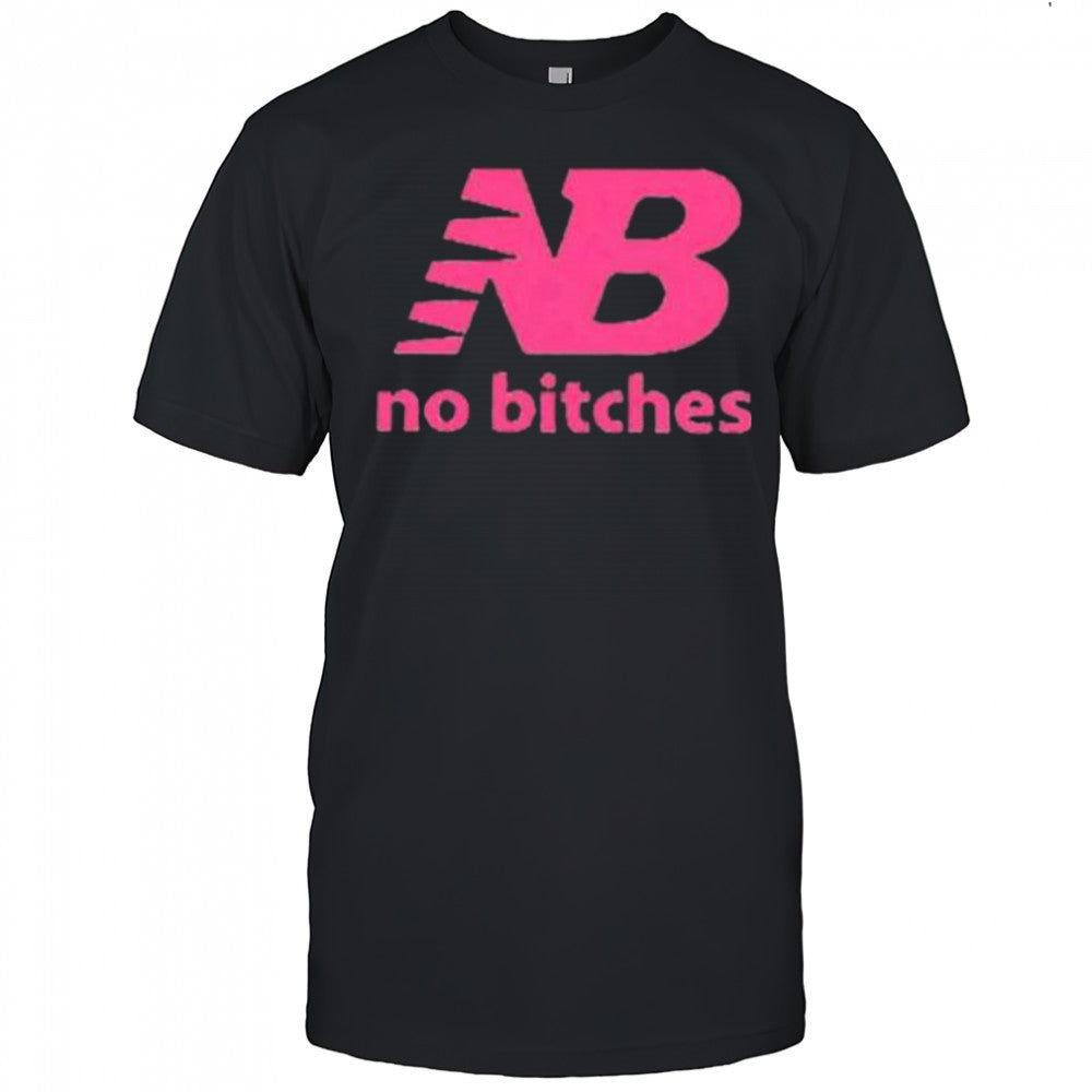 No bitches logo shirt