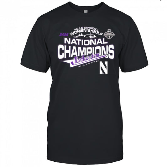Northwestern Wildcats Women’s Golf National Championship shirt