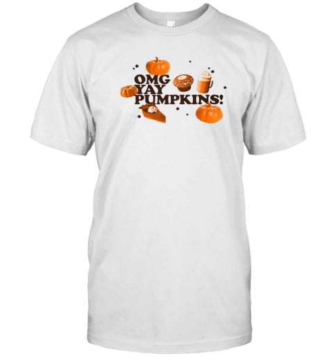Omg Yay Pumpkins Halloween T Shirt