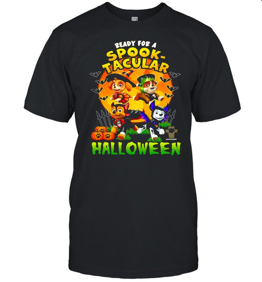Paw Patrol Ready For Spooktacular Halloween T shirt