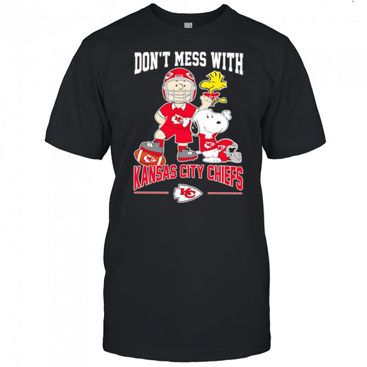 Peanuts don’t mess with Kansas City Chiefs shirt