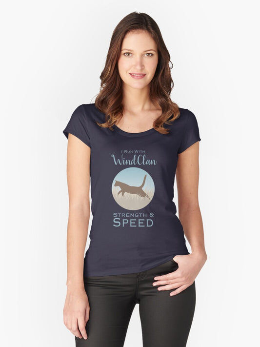 Windclan Pride Fitted Scoop T-shirt | Trendy Graphic Tee | Casual Unisex T-shirt