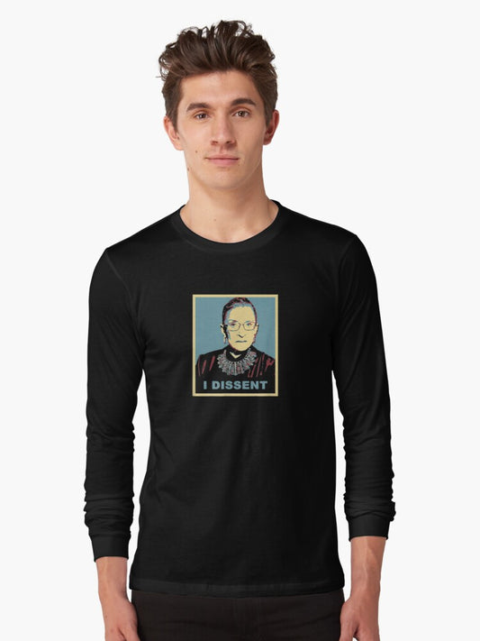Notorious Rbg Ruth Bader Ginsburg Supreme Justice Drawing Long Sleeve T-Shirt T-Shirt | Exclusive Edition | Great Gift Idea