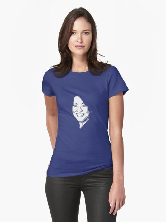 SONIA SOTOMAYOR Fitted T-Shirt T-Shirt | Aesthetic Graphic | High Demand Item
