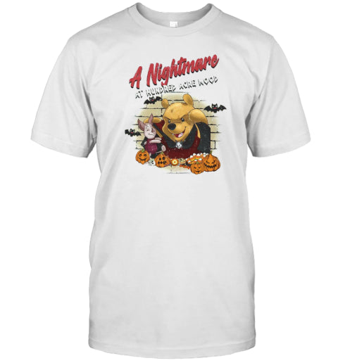Retro Pooh Ghost Halloween , Winnie The Pooh Halloween Spooky Season T Shirt