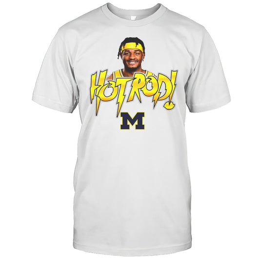 Roddy Gayle Jr Hot Rod Michigan Wolverines Shirt