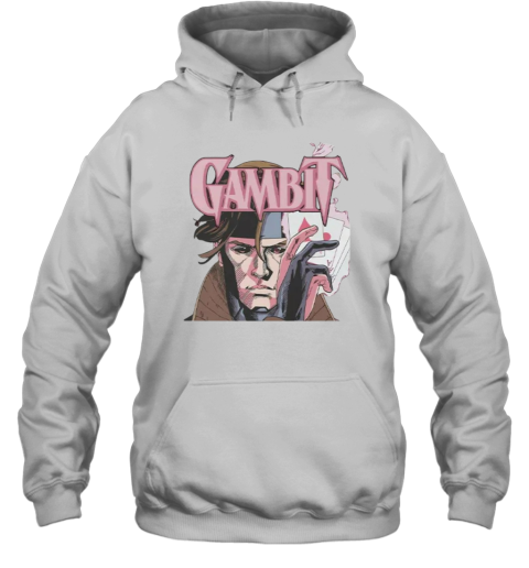 Gambit Playing Card X Men Hoodie