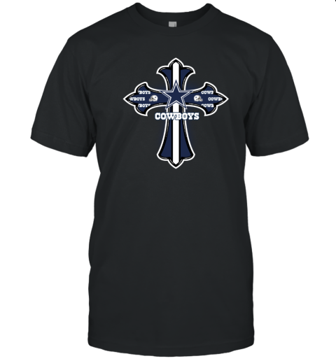 The Orange Crusader Cross Dallas Cowboys T Shirt