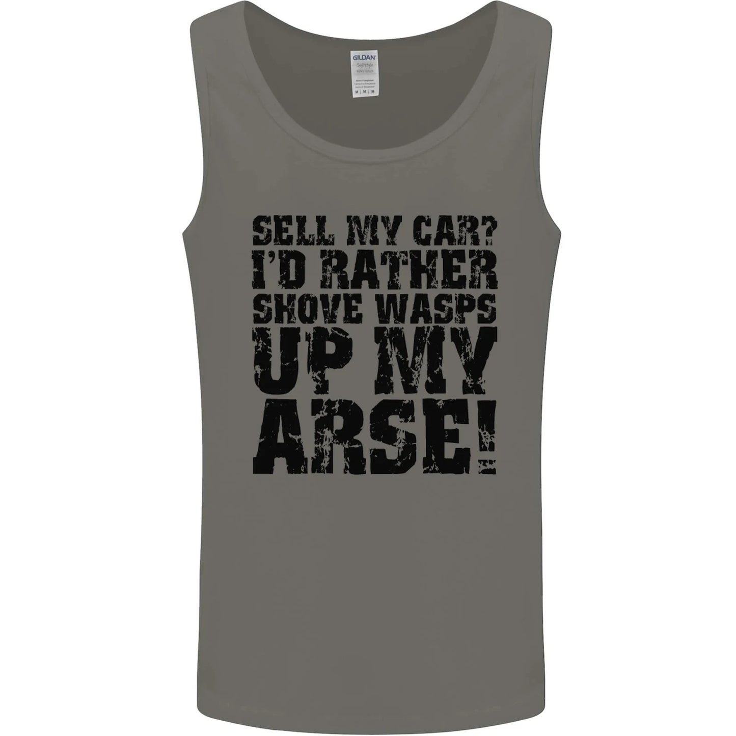 Sell My Car Funny Classic Sport Enthusiast Mens Vest Tank Top Tank Top | Best-Selling Apparel | Must-Have For Collectors