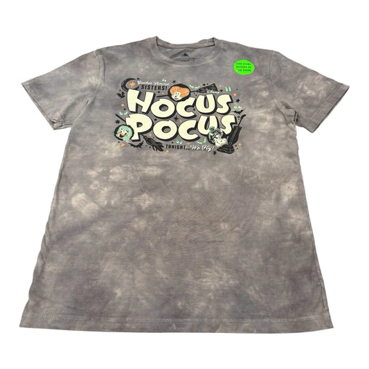 Disney Parks 2025 Halloween Hocus Pocus Shirt Small Wdw Tie Dye Glow In Dark