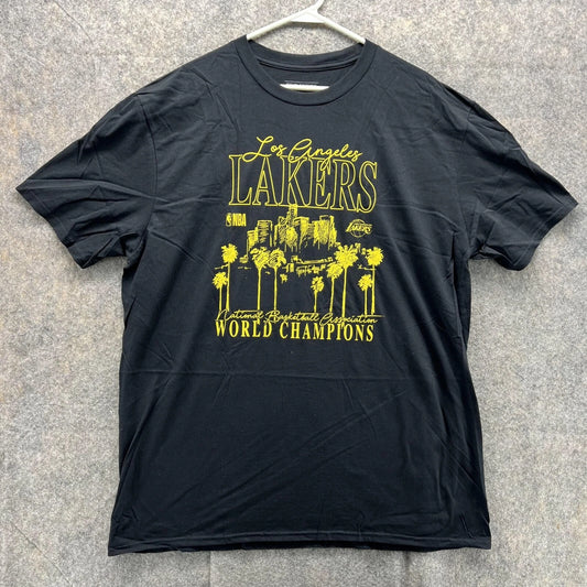 Los Angeles Lakers Shirt Men 2xl 2020 Nba Finals Champions Bleacher Tee Logo Xxl | Trendy Graphic Tee | Casual Unisex T-shirt
