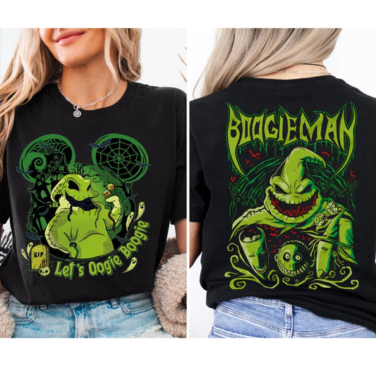 Oggie Boogie 2025 Halloween T shirt, The Nightmare Before Christmas