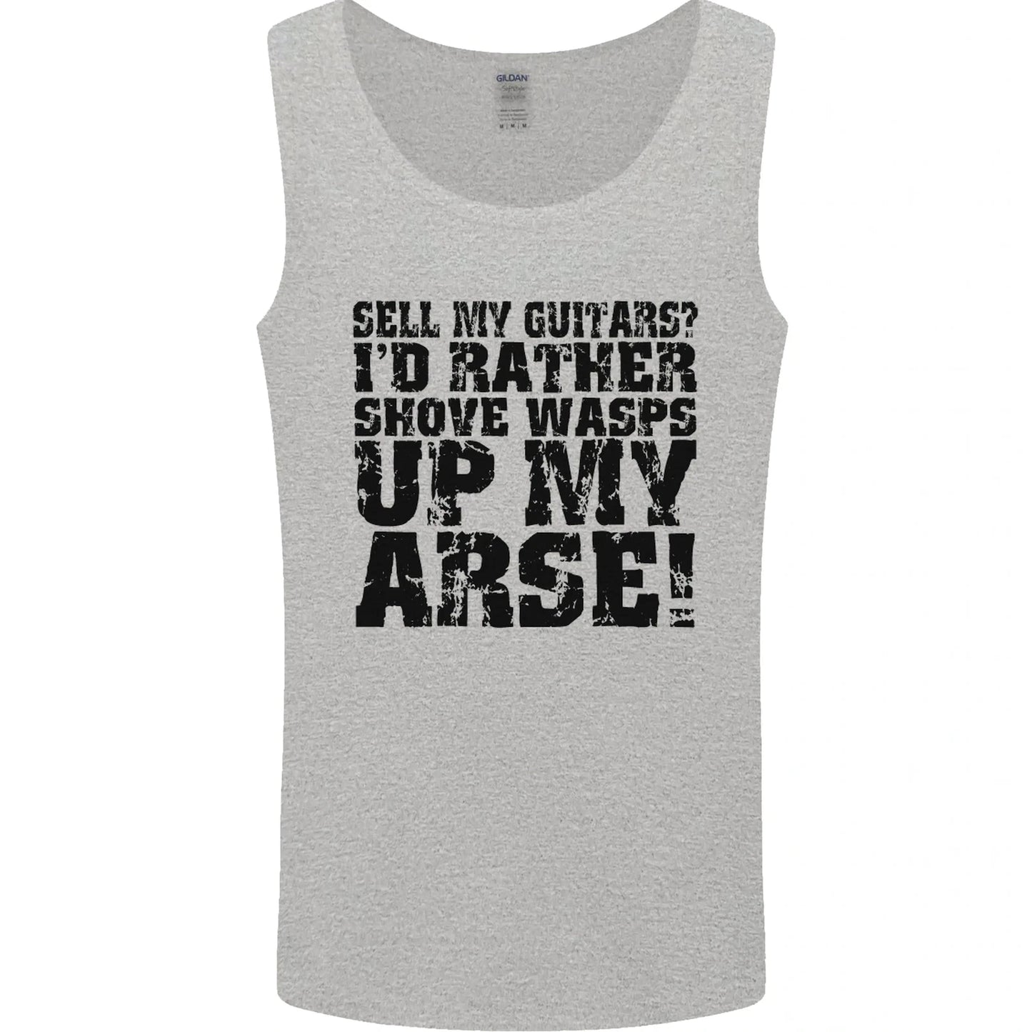 Sell My Guitars Guitar Guitarist Funny Mens Vest Tank Top Tank Top | Comfort-Fit Style | Trending Fashion Apparel