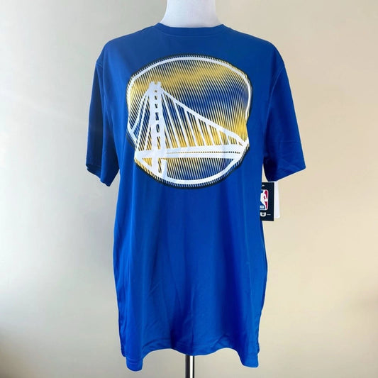 Golden State Warriors T-shirt Mens Size Large Steph Curry Blue Yellow Nba Gift | Trendy Graphic Tee | Casual Unisex T-shirt
