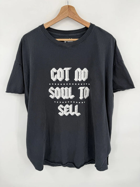 Pebby Forevee Savage Soul Got No Soul To Sell Graphic Tshirt Size 2xl Black T-Shirt | Bold Fan Favorite | Trending Fashion Apparel