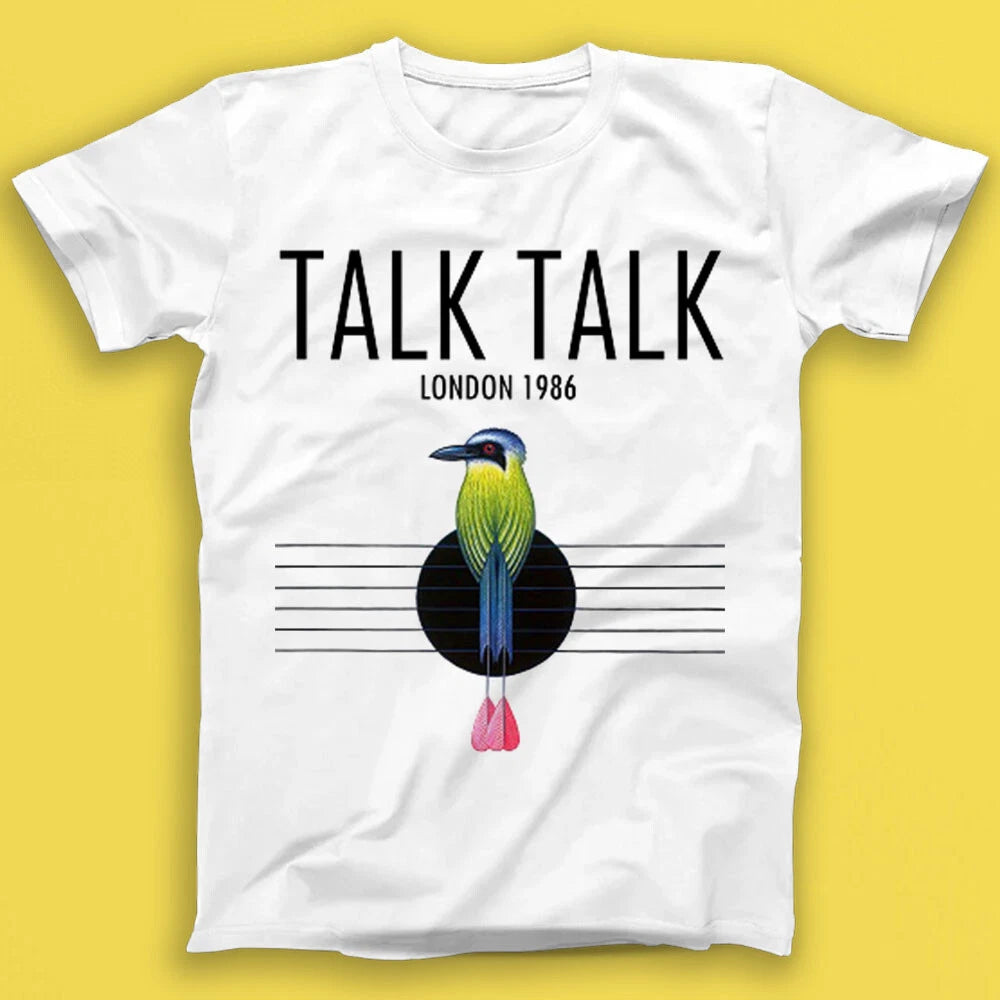 Talk Talk London 86 Rock Punk Vinyl Music Best Seller Gift Tee Tshirt 2547