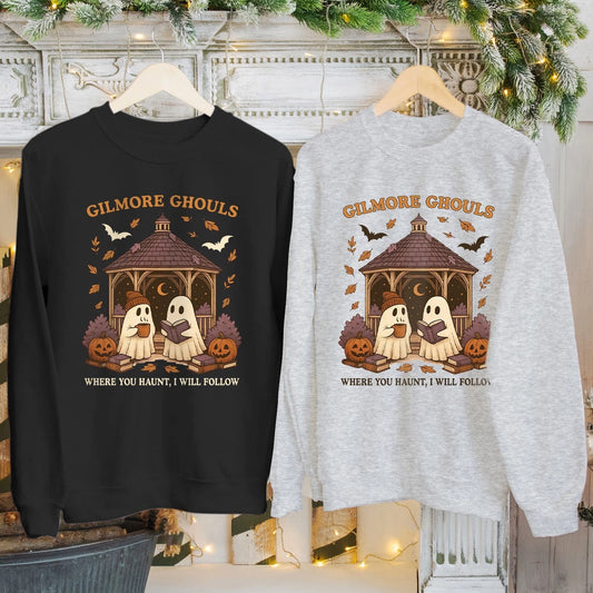 Tshirt (1884) Gilmore Ghouls Halloween T-shirt Sweatshirt Matching Tee Jumper