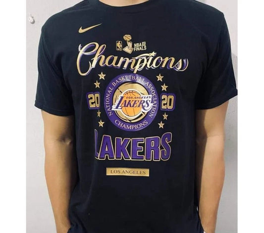 Los Angeles Lakers Nike 2020 Nba Finals Champions Locker Room T-shirt Men's New | Trendy Graphic Tee | Casual Unisex T-shirt