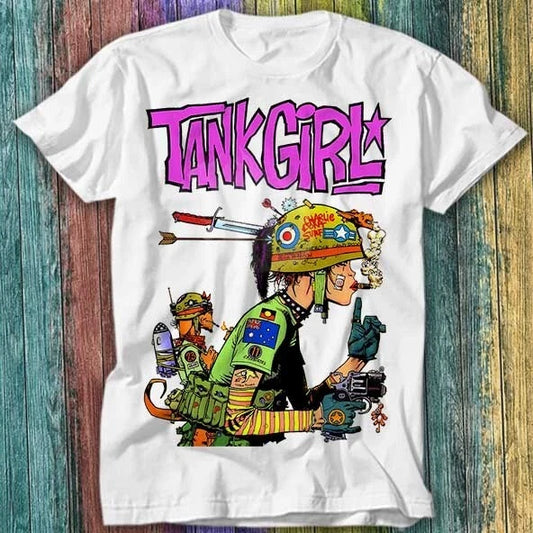 Tank Girl Feminist Charlie Don't Surfest Cute T Shirt Top Tee 516