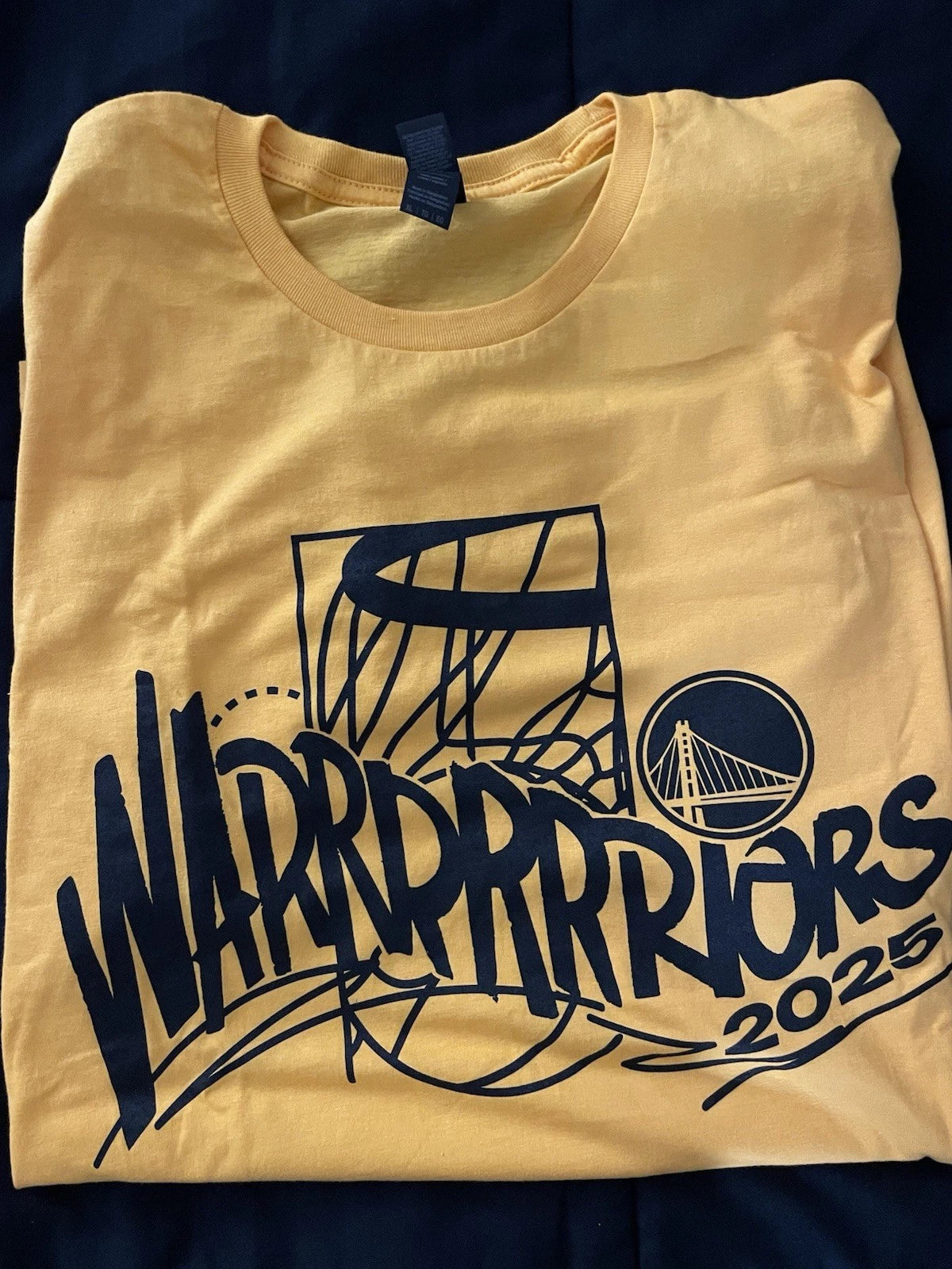 Golden State Warriors Playoffs Vs Rockets Warriors 2025 Shirt Xl | Trendy Graphic Tee | Casual Unisex T-shirt