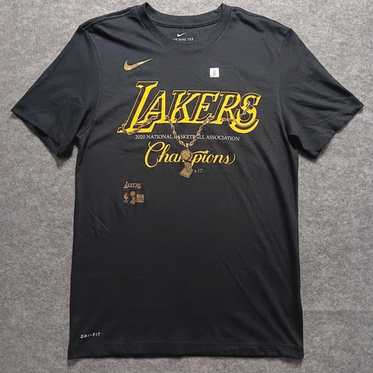 Los Angeles Lakers Nike 2020 Nba Finals Champions Locker Room T-shirt Mens Small | Trendy Graphic Tee | Casual Unisex T-shirt