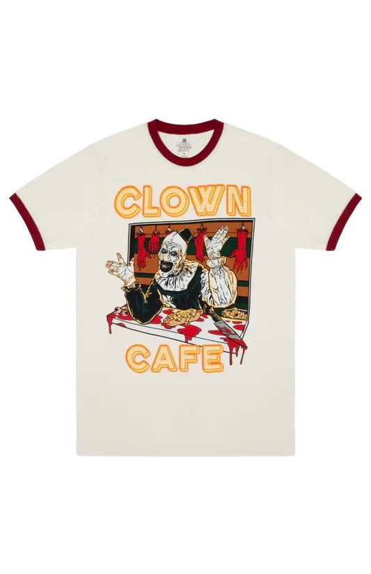 Universal Halloween Horror Nights Hhn Terrifier Clown Cafe T-shirt Authentic