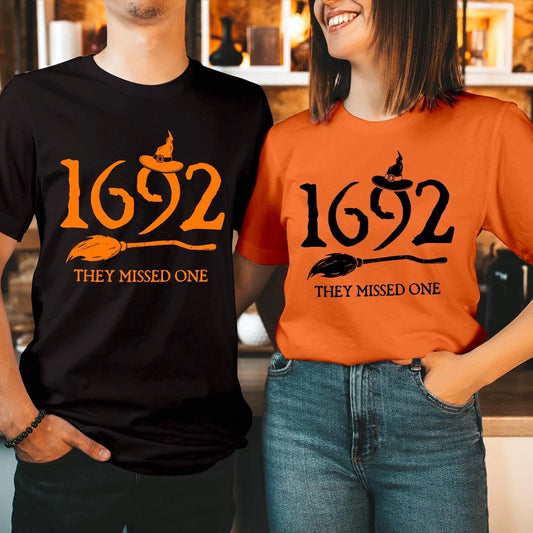 Tshirt (2098) Salem 1692 Witch Sanderson Hocus Pocus Women Halloween T-shirts