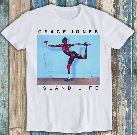 Grace Jones Island Life Design Best Seller Music Funny Gift Tee T Shirt M1567