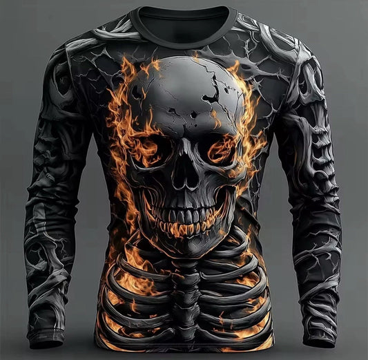 Tshirt Halloween Skeleton Squelette (s M L Xl Xll…)