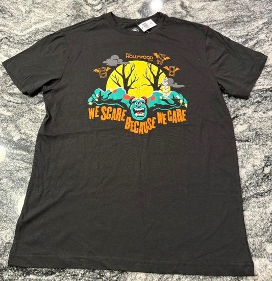 Disney Parks 2025 Halloween Hollywood Studios Monsters Inc. Adult T shirt