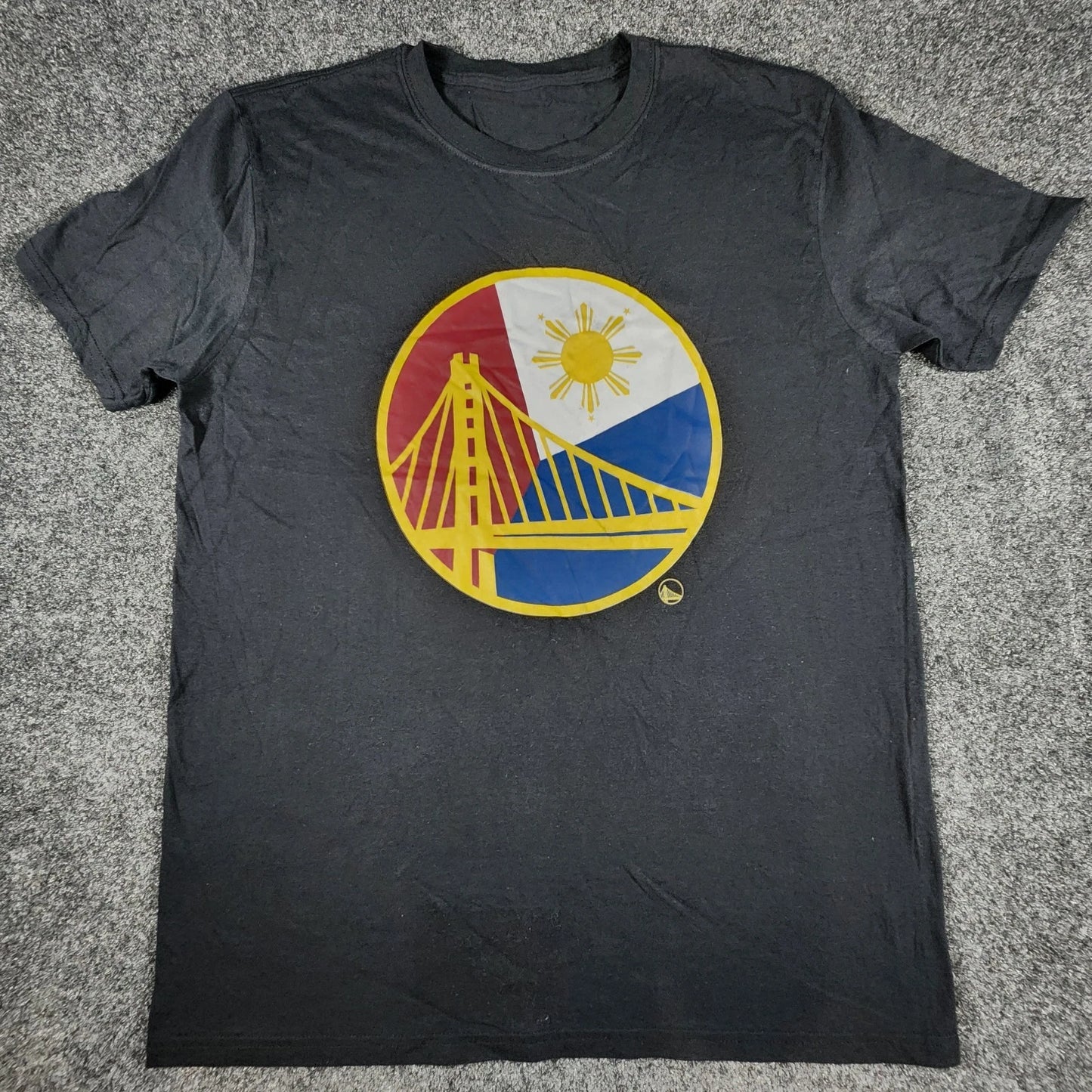 Golden State Warriors Fanatics T- Shirt Men Size Large Black Basketball Curry | Trendy Graphic Tee | Casual Unisex T-shirt