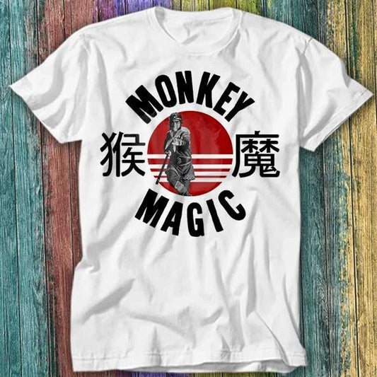 Monkey Magic Japanese Poster Tv Series T Shirt Top Tee 383