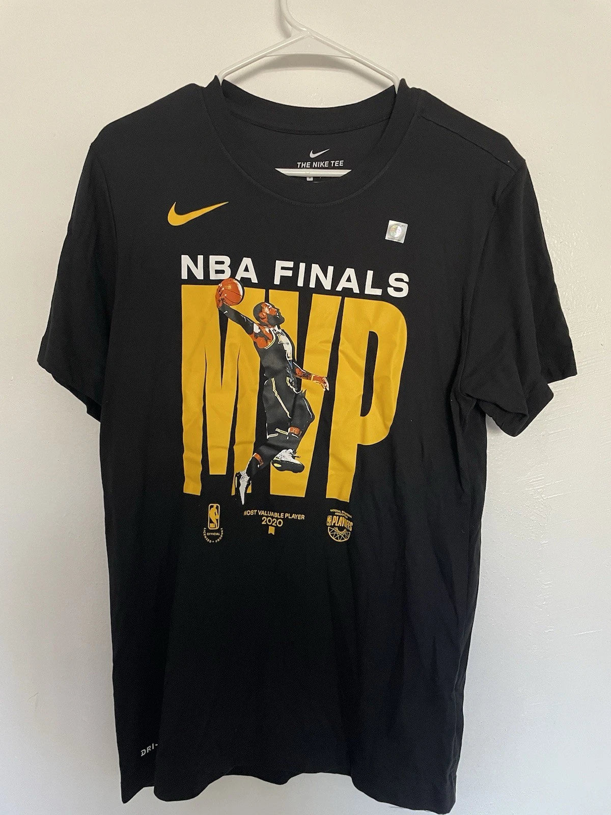 Lebron James Shirt Men Small Black Los Angeles Lakers Nike Champions Mvp 2020 | Trendy Graphic Tee | Casual Unisex T-shirt