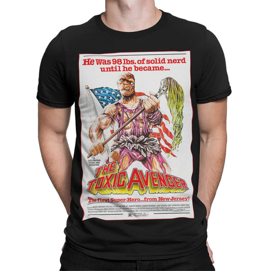 The Toxic Avenger He Was 98 Lbs Of Solid Nerd Cult Movie Mens Womens Graphic Tee