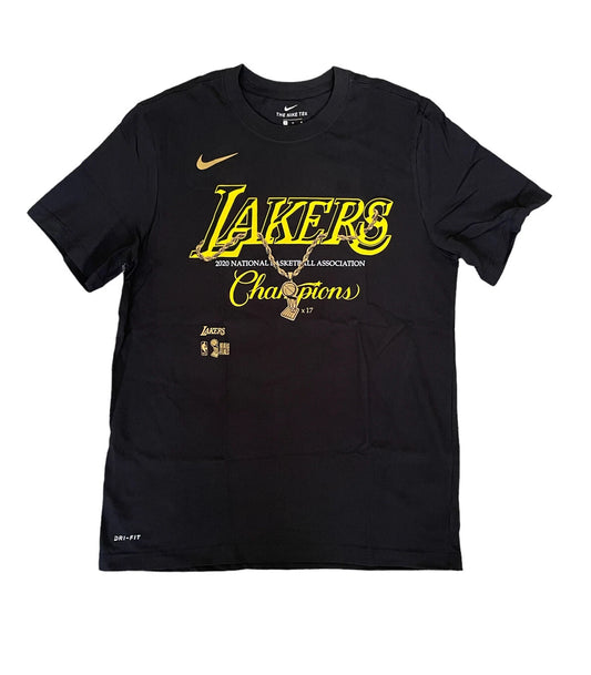 Nike 2020 Los Angeles Lakers Nba Finals Champions Tee Shirt Mens Size Medium | Trendy Graphic Tee | Casual Unisex T-shirt
