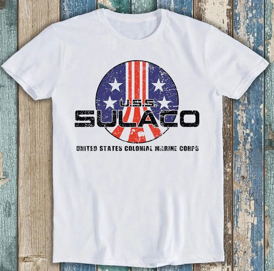Uss Sulaco Colonial Marines Aliens Best Seller Funny Gift Tee T Shirt M1638