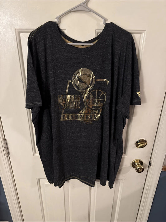 Golden State Warriors T Shirt 3xl 2018 Champions | Trendy Graphic Tee | Casual Unisex T-shirt