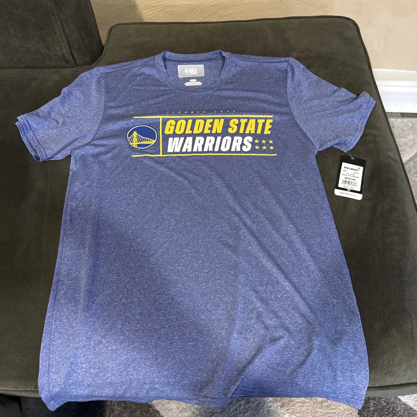 Golden State Warriors T Shirt Size Medium Short Sleeve Adult M Nwt New | Trendy Graphic Tee | Casual Unisex T-shirt