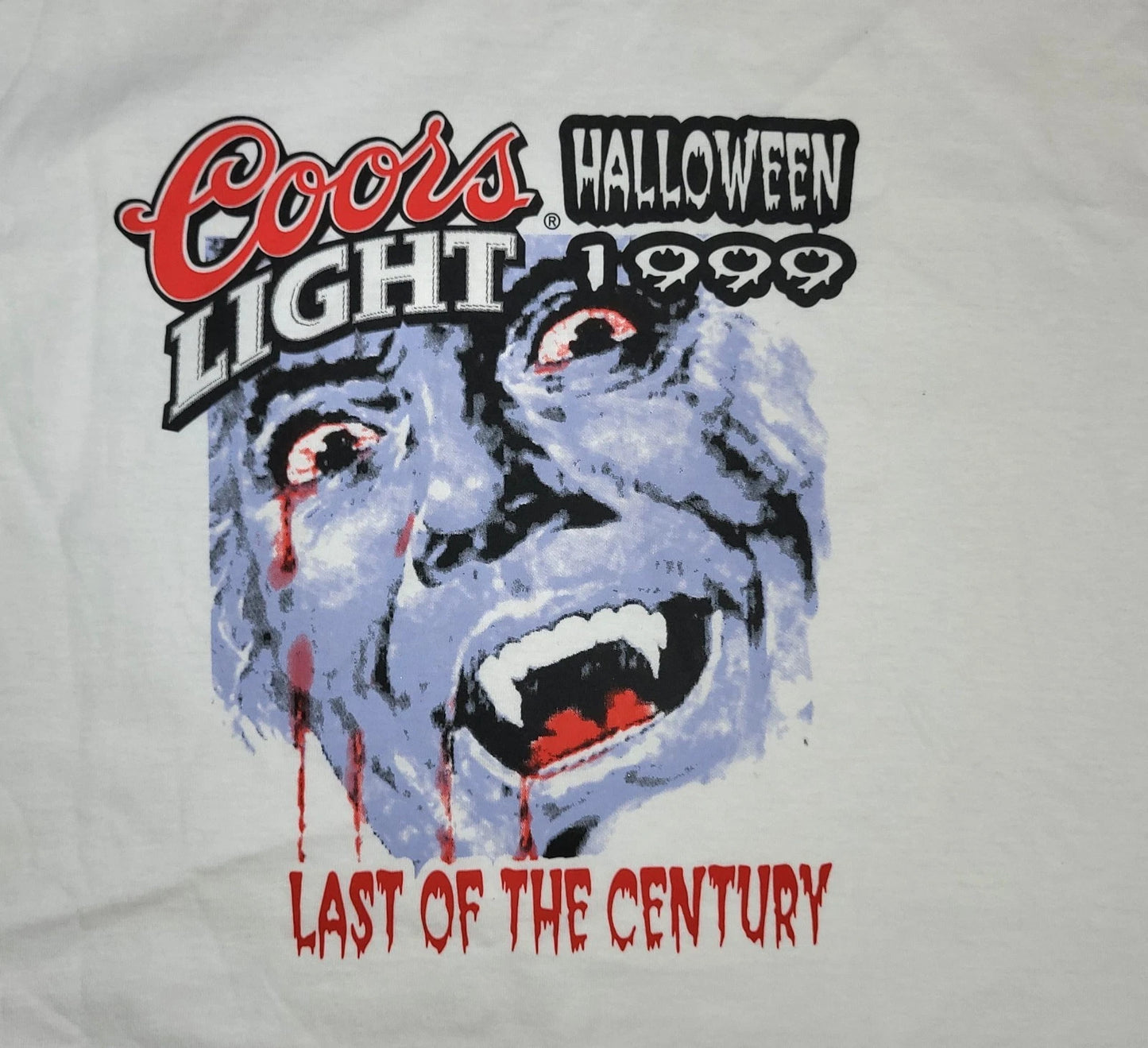Wfnx Halloween 1999 "last Of Century" Salem Ma Beer Sponsor T Shirt Mens Xl New!