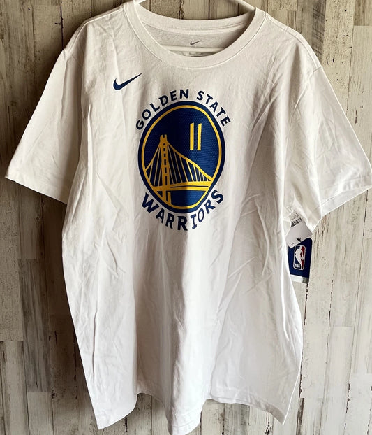 Nike T-shirt Men's 2xl Blue Golden State Warriors 11 Thompson Nba Basketball | Trendy Graphic Tee | Casual Unisex T-shirt