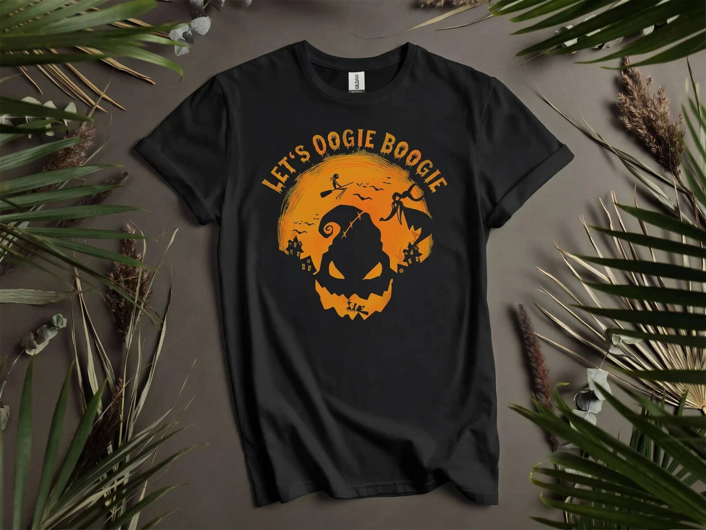 The Nightmare Before Christmas Let T-shirt T Shirt Men Women Unisex Tshirt K796