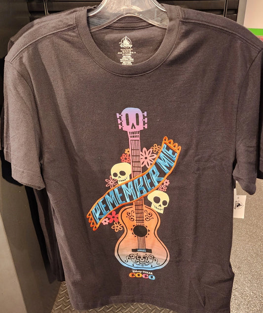 Disney Parks 2025 Halloween Pixar Coco Remember Me T Shirt Sz Large New