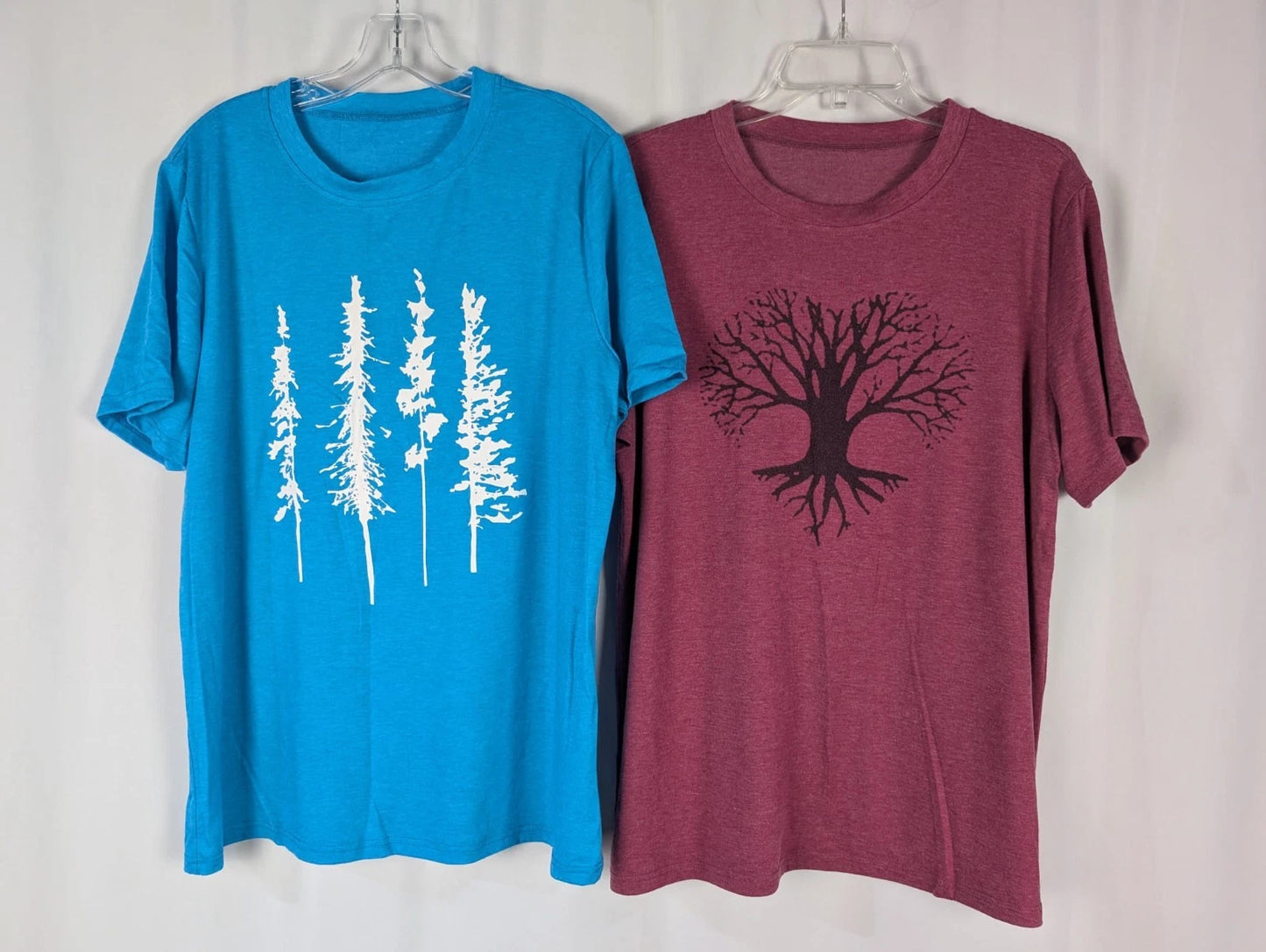Selling Together Blue amp Maroon Crew Neck Short Sleeve Unisex Tree Shirt Sz Xl T-Shirt | Iconic Graphic Look | Great Gift For Fans