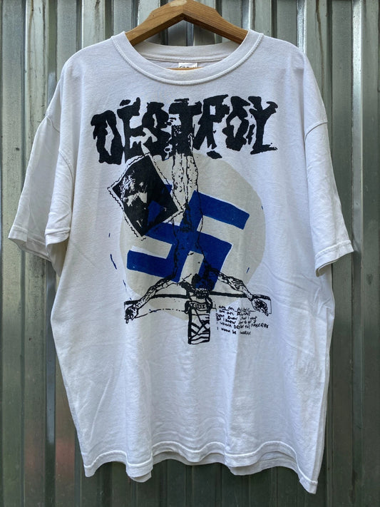 Seditionaries Destroy Shirt 1980s Vivienne Westwood &amp; Malcom Maclaren Punk Rock