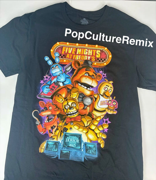 Universal Hhn Halloween Horror Nights Fnaf Five Nights At Freddys Shirt Xl